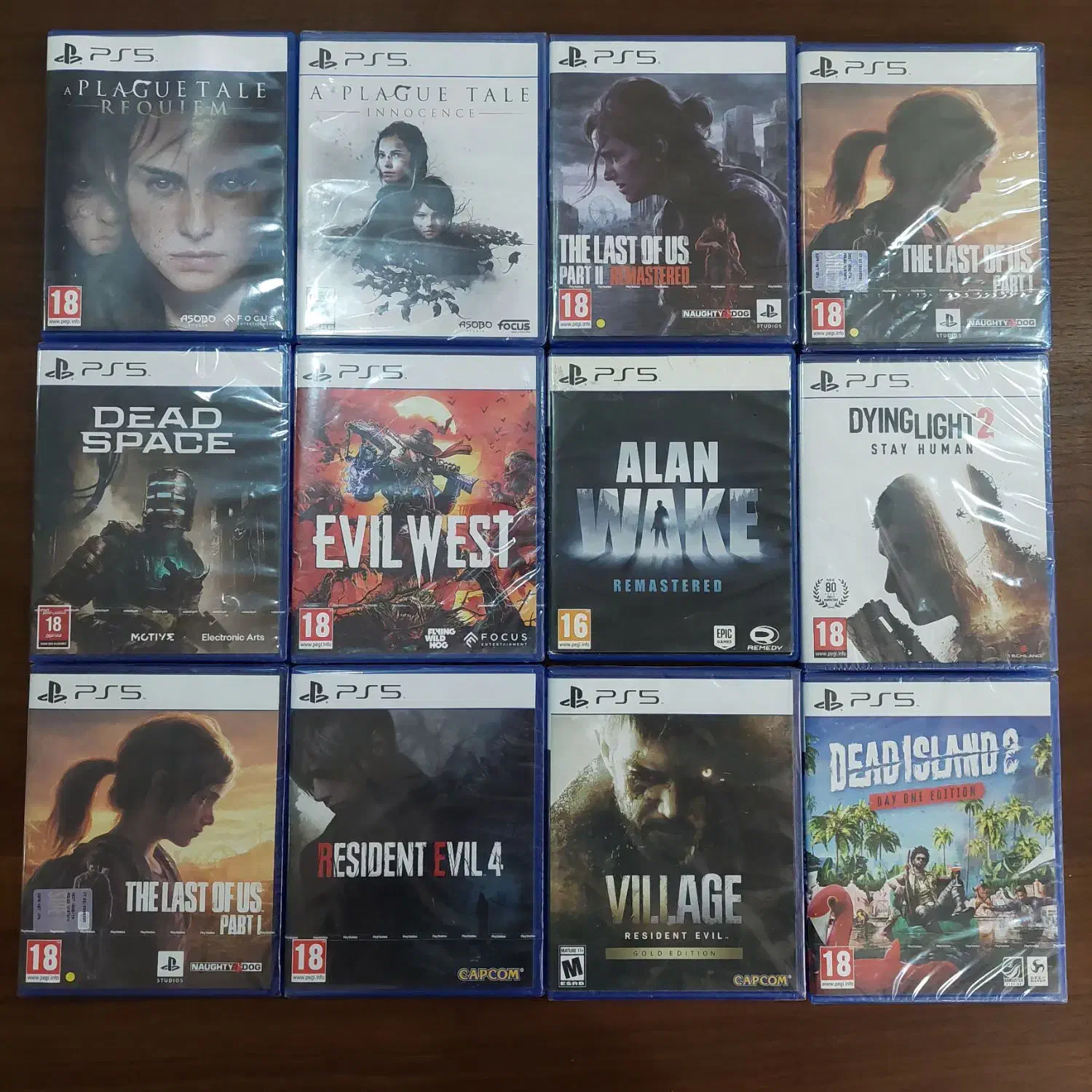 فروش انواع بازی PS4 & PS5  نو نو|کنسول، بازی ویدئویی و آنلاین|تهران, امام خمینی|دیوار