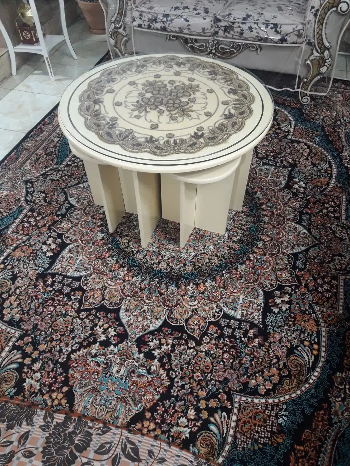 میز جلو مبلی|مبلمان خانگی و میز عسلی|بشاریات, |دیوار