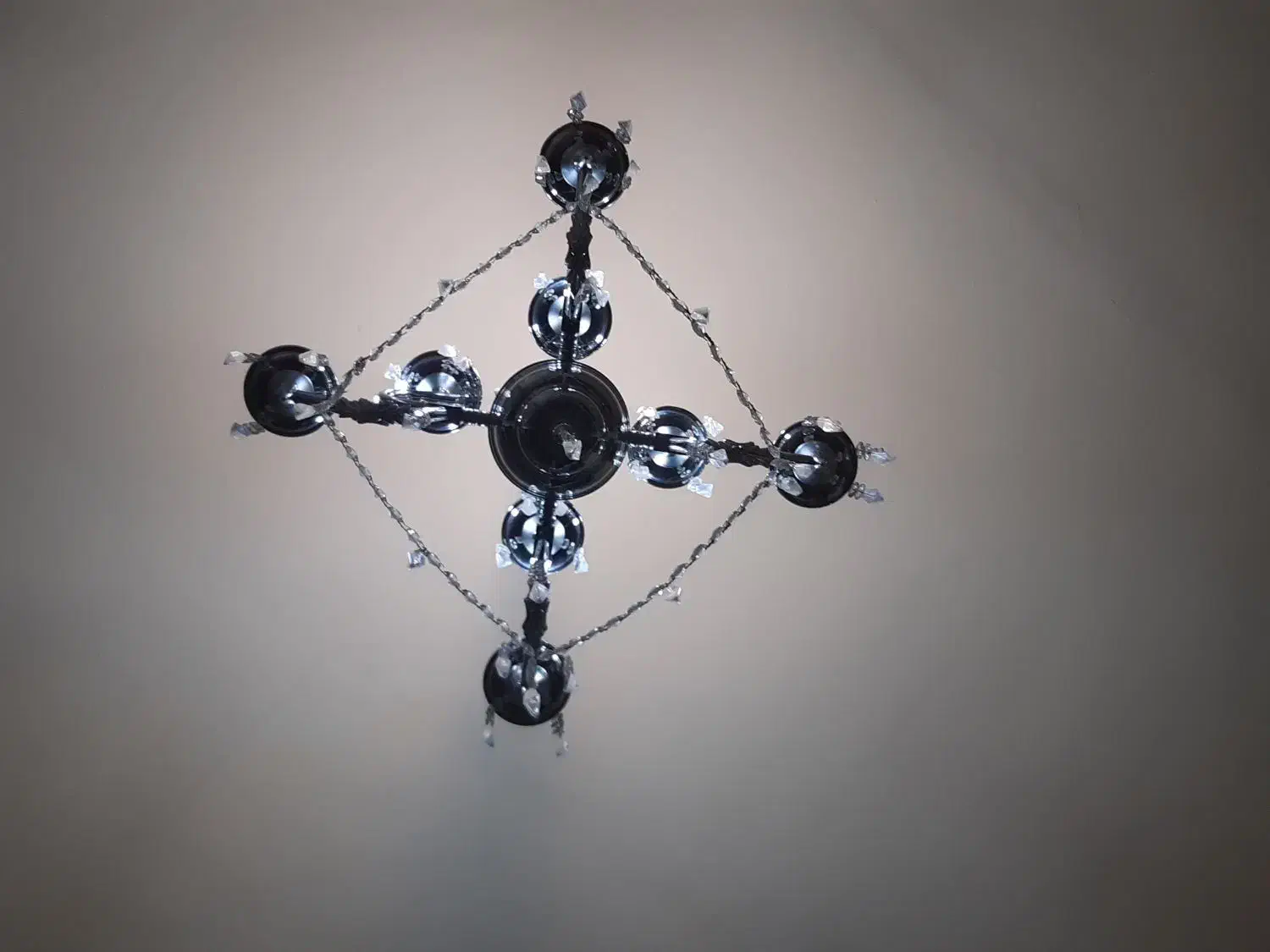 لوستر جنس استیل|لوستر و چراغ آویز|تبریز, |دیوار