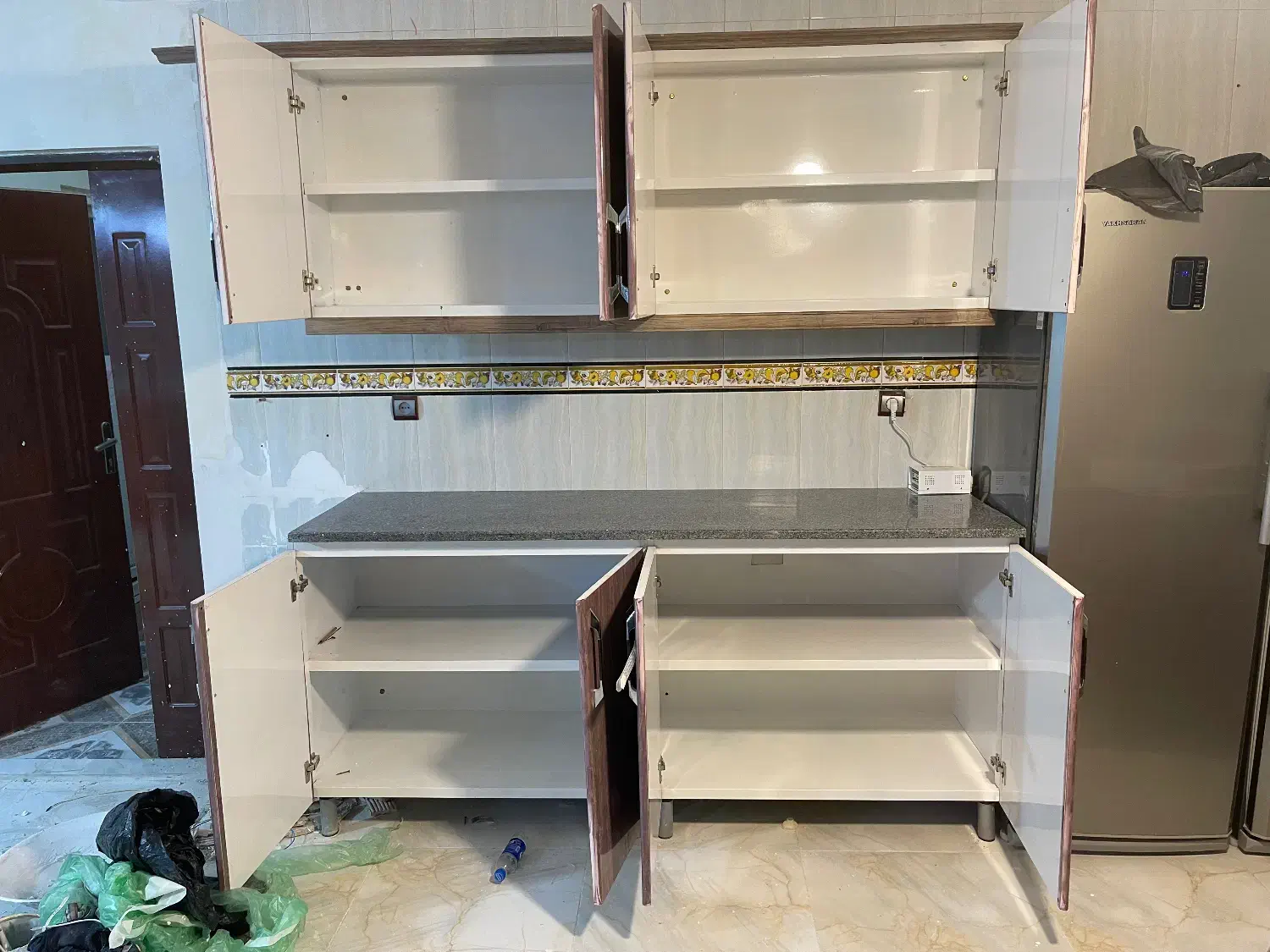 کابینت|آبچکان و نظمدهنده ظروف|کنگاور, |دیوار