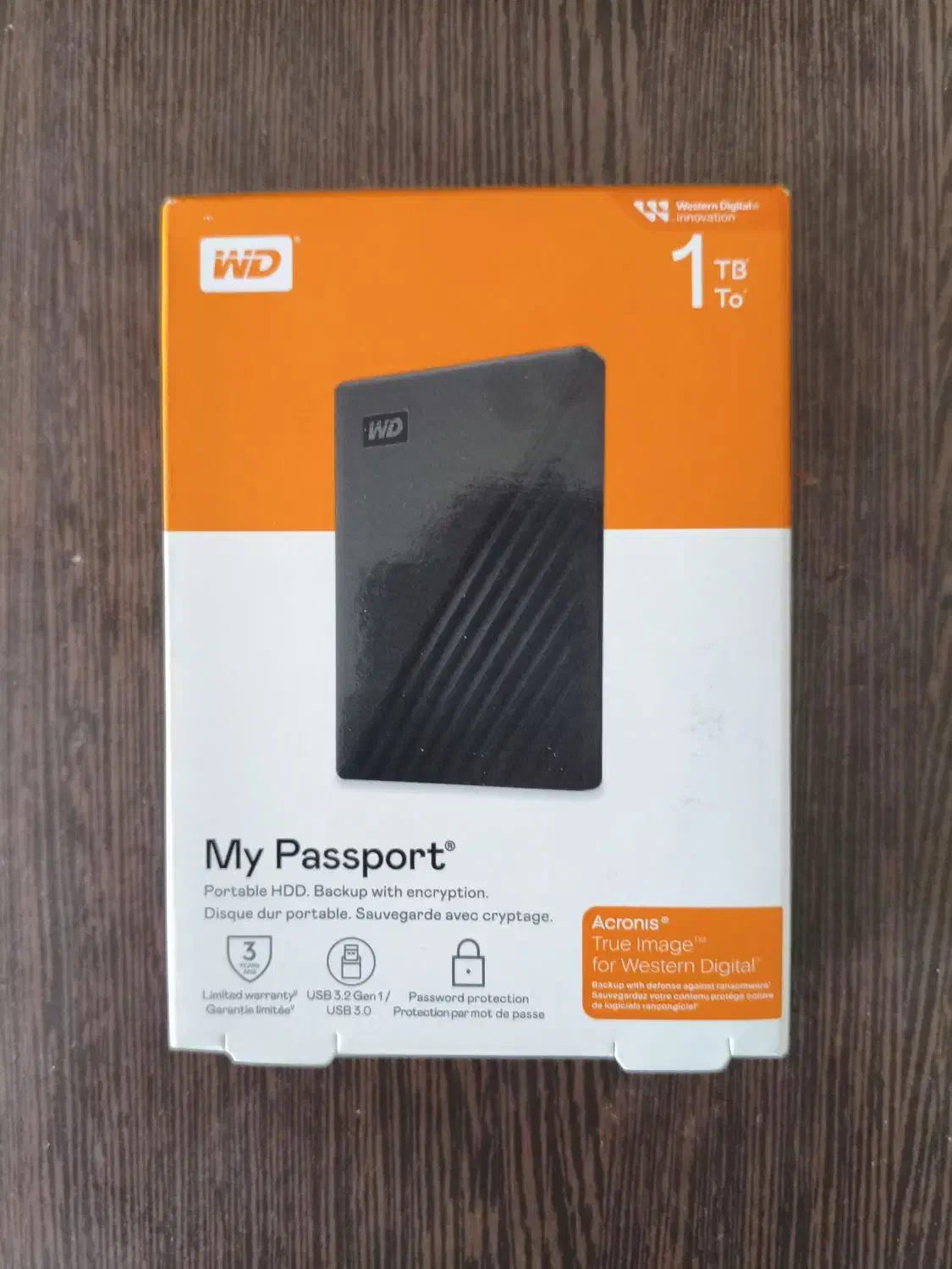 هارد اکسترن وسترن دیجیتال یک ترابایت My passport|قطعات و لوازم جانبی رایانه|تهران, ونک|دیوار