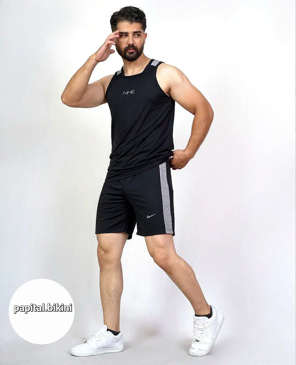 ست باشگاهی مردانه تاپ شلوارک لباس ورزشی سوزنی شورت|لباس|اصفهان, شهرک کاوه|دیوار