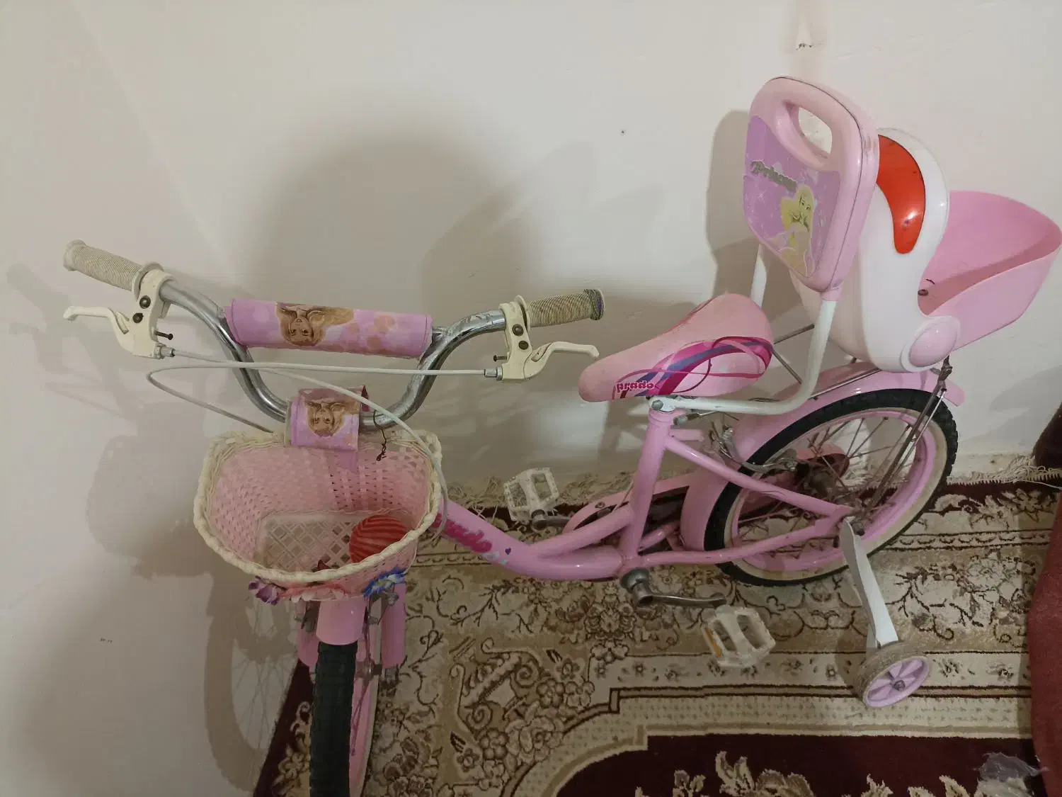 دوچرخه ۲۶ دخترانه صورتی در حد نو|دوچرخه، اسکیت، اسکوتر|آزادشهر, |دیوار
