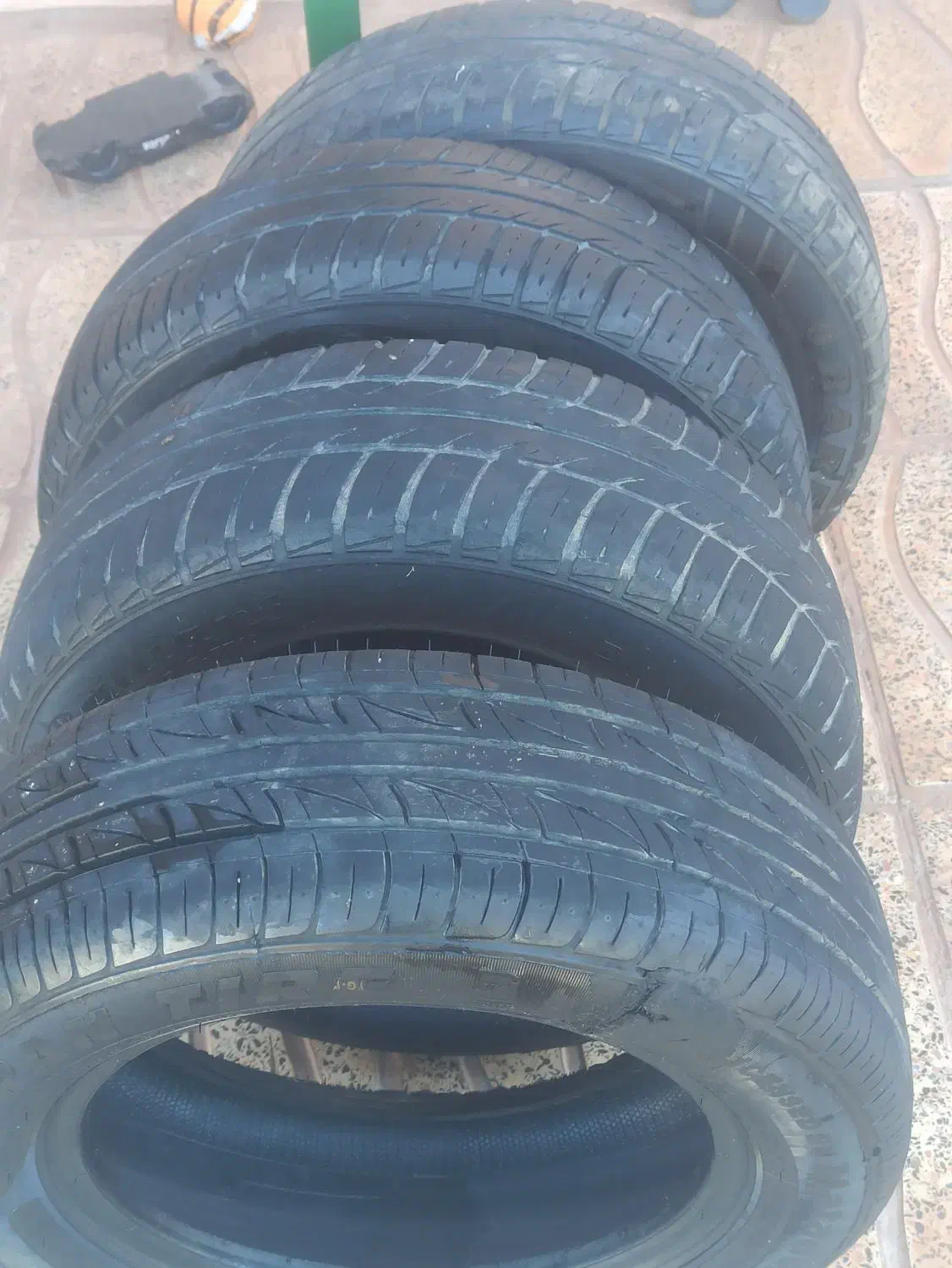 چهار حلقه لاستیک پراید|قطعات یدکی و لوازم جانبی|کوهدشت, |دیوار