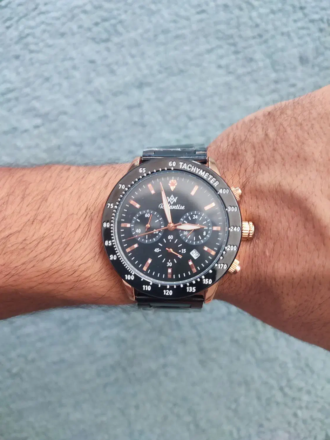 ساعت مچی عقربه ای کرنوگراف سه موتور فعال|ساعت|مشهد, شهرک شهید باهنر|دیوار