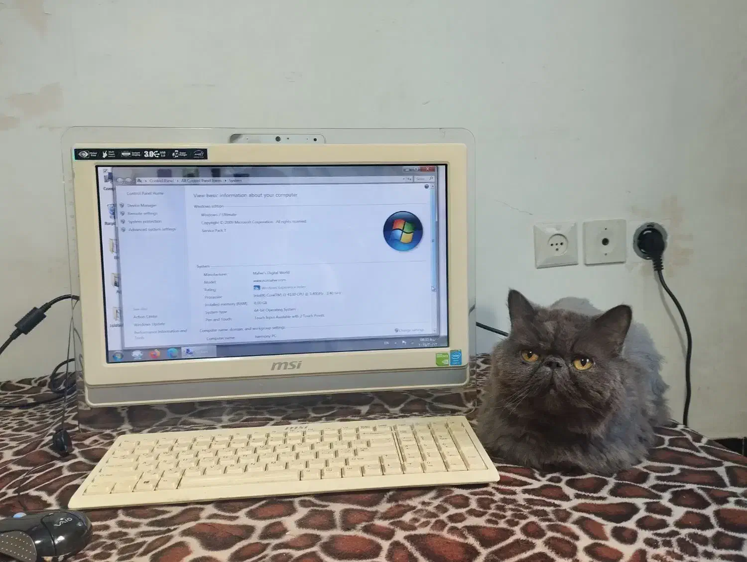 کامپیوتر رو میزی MSI|رایانه رومیزی|رشت, چله خانه|دیوار