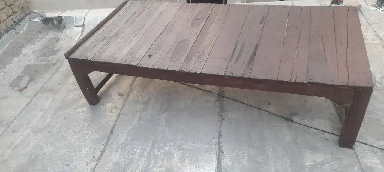 تخت چوبی یکنفره|تخت و سرویس خواب|قم, محمد آباد|دیوار