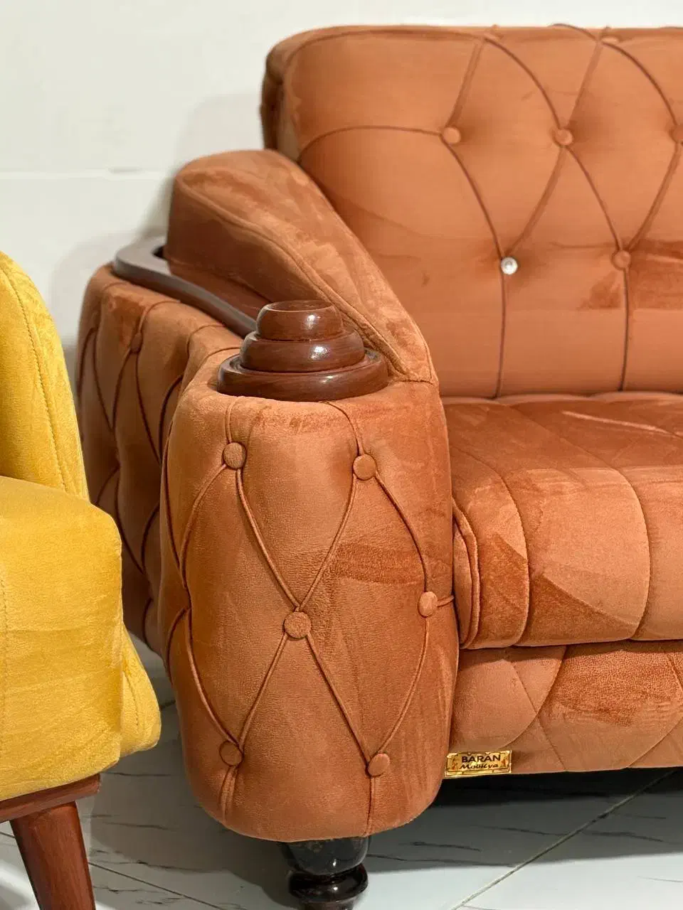 مبل نونو شرکتی هشت نفره شرکتی فوم سرد ویژه|مبلمان خانگی و میز عسلی|کرمانشاه, |دیوار