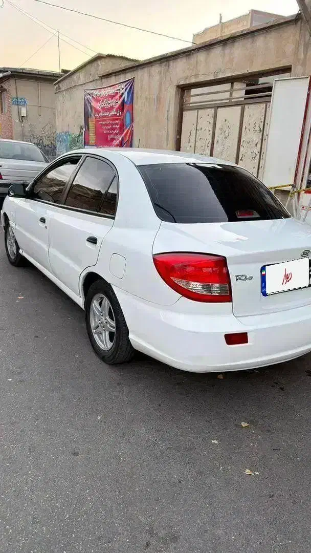 ریو مدل ۸۹سفید|خودرو سواری و وانت|مشگین شهر, |دیوار