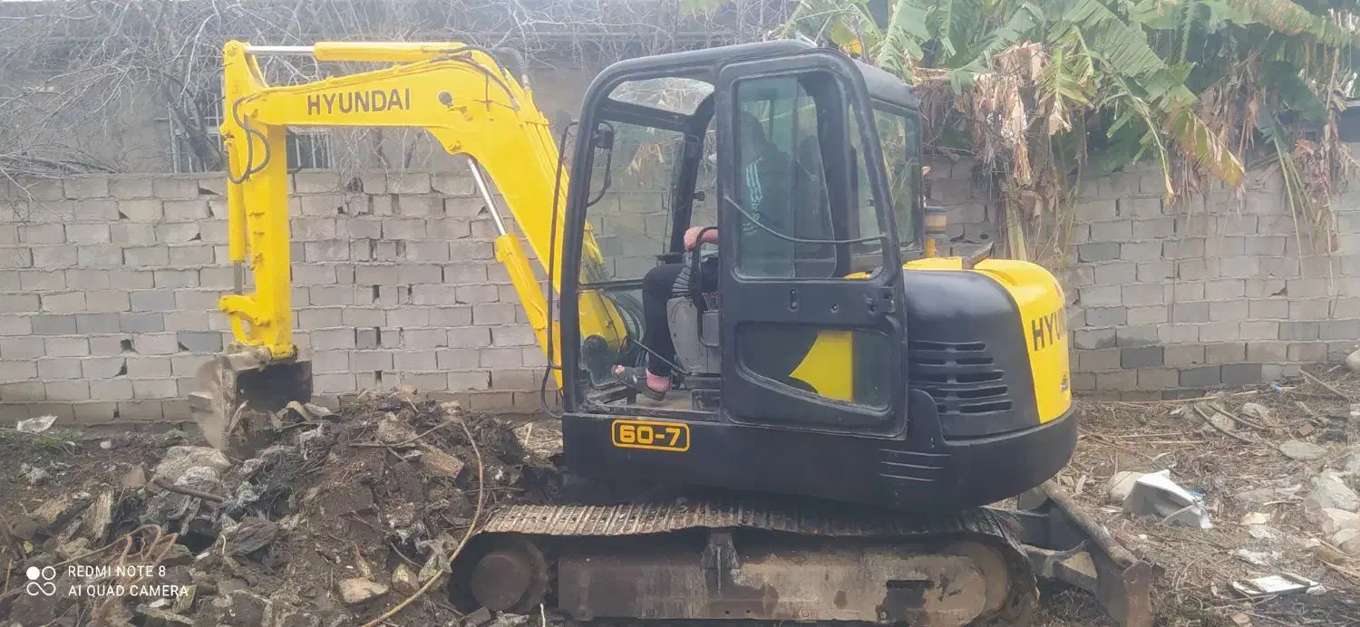 مینی بیل زنجیری هیوندا آر ۶۰|خودرو سنگین|اسلامشهر, شهرک قائمیه|دیوار