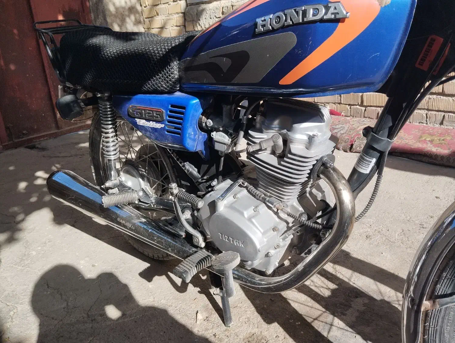 موتور84پلاک قدیم تمیز|موتورسیکلت|مرودشت, الماس آباد|دیوار