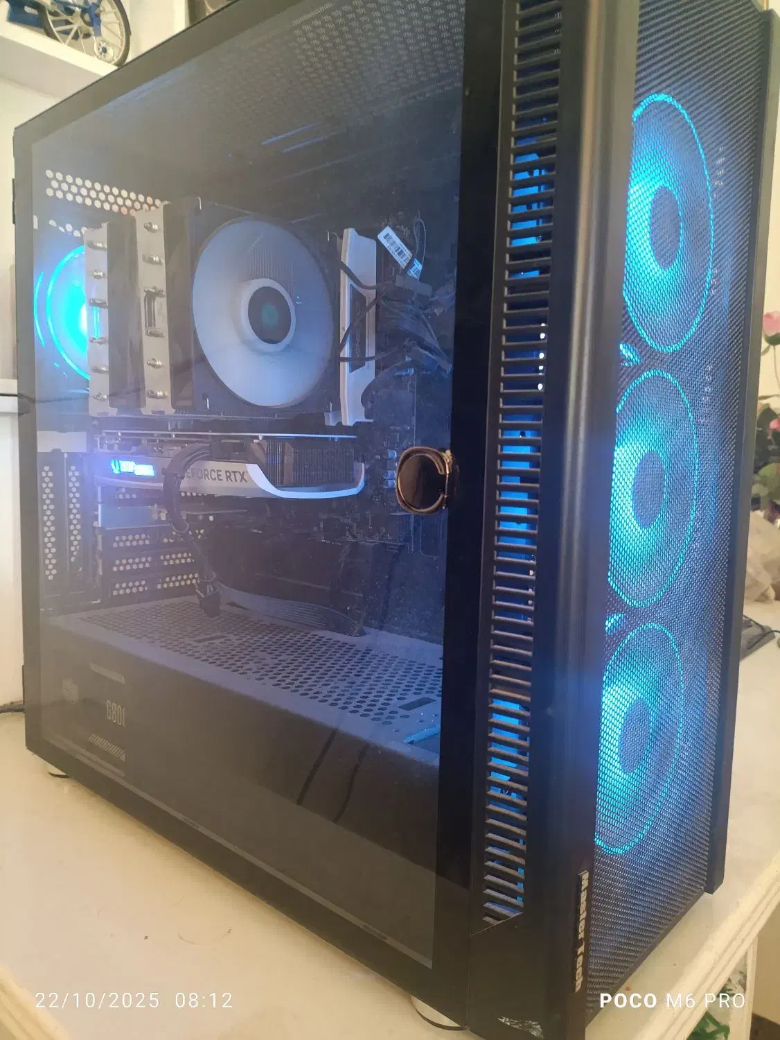سیستم نسل ۱۳ همراه rtx 4070 مانیتور سامسونگ ۲k|رایانه رومیزی|میبد, |دیوار
