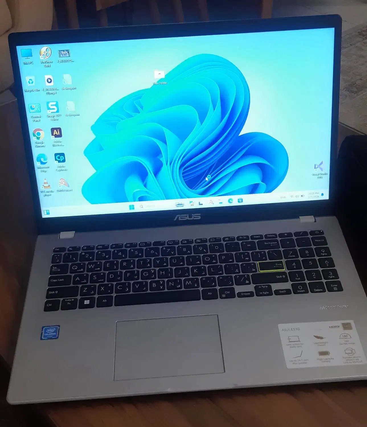 لپ تاپ asus 510ma|رایانه همراه|کرج, احدآباد|دیوار