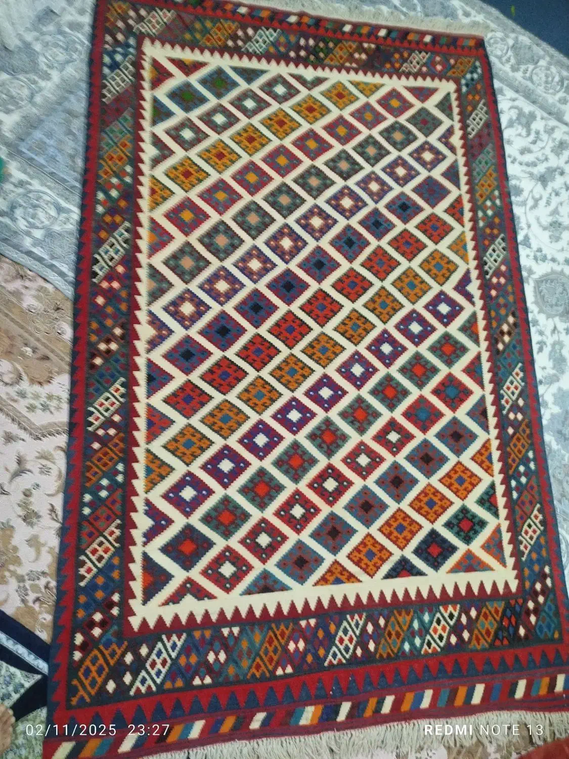 گلیم دستبافت|گلیم، جاجیم، گبه|اصفهان, کوی امام|دیوار