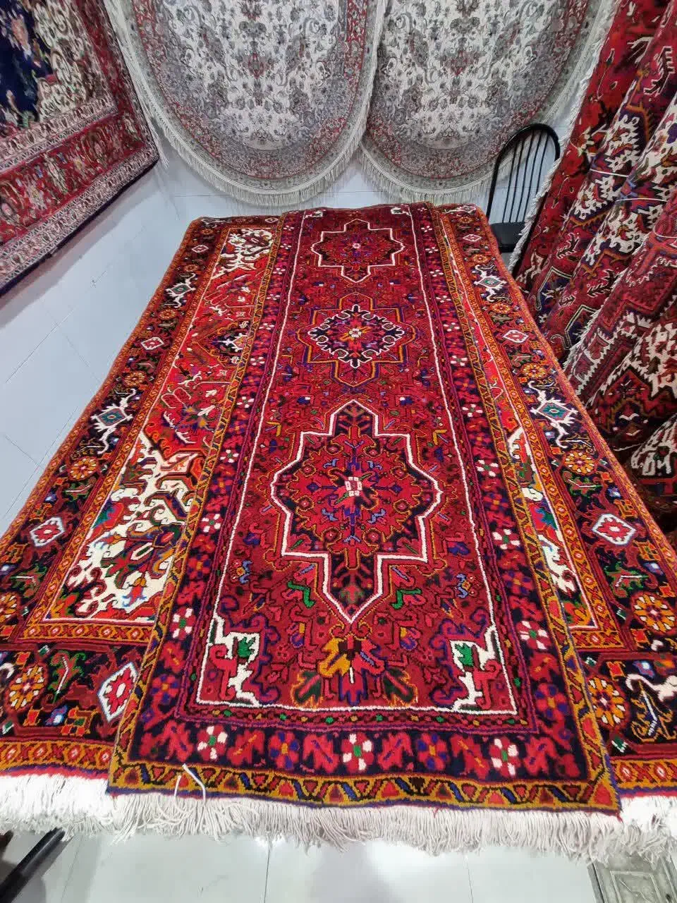 کناره اصیل اعلا|فرش|مراغه, |دیوار