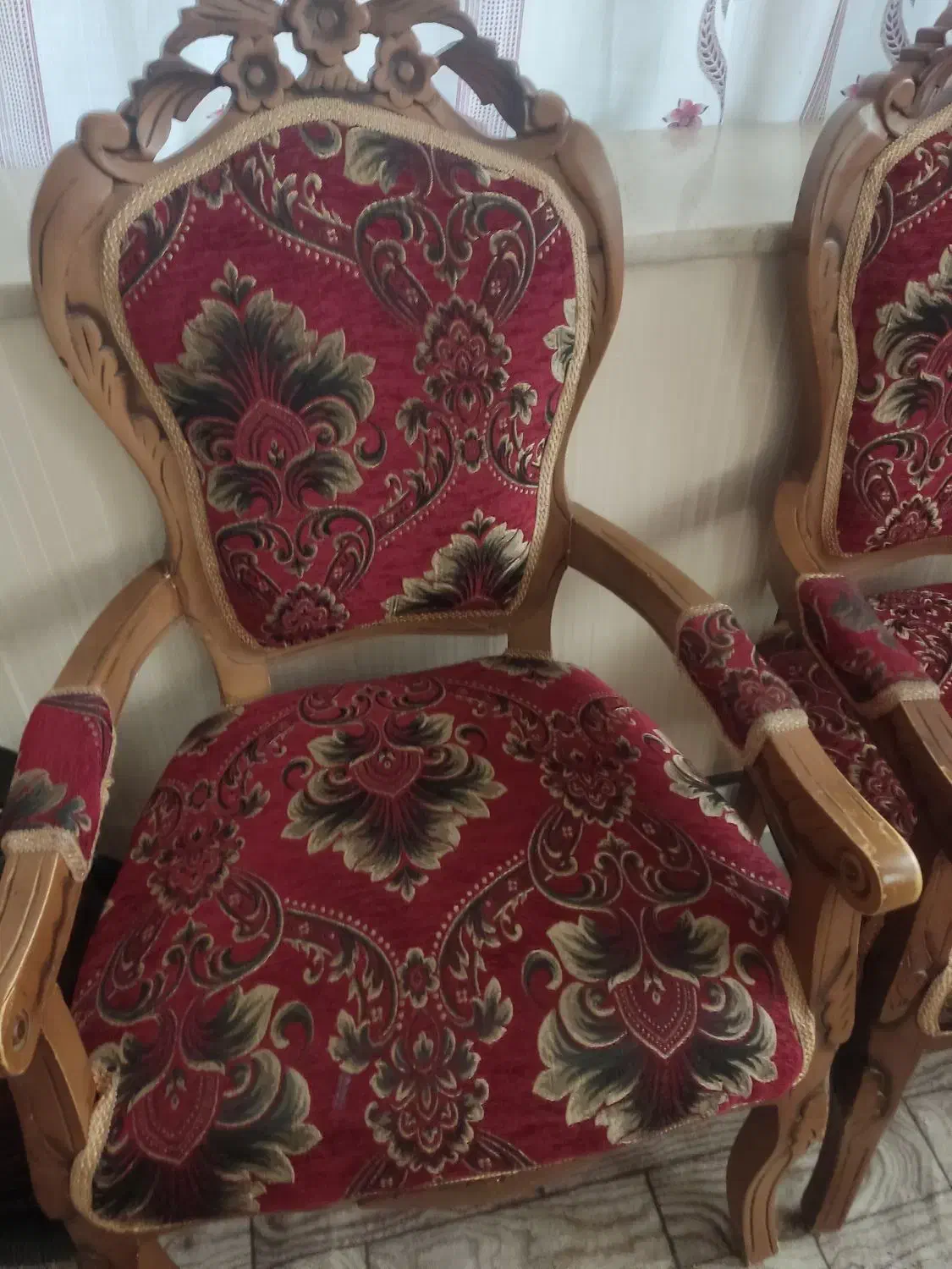 صندلی دسته دار|میز و صندلی غذاخوری|کرمان, |دیوار