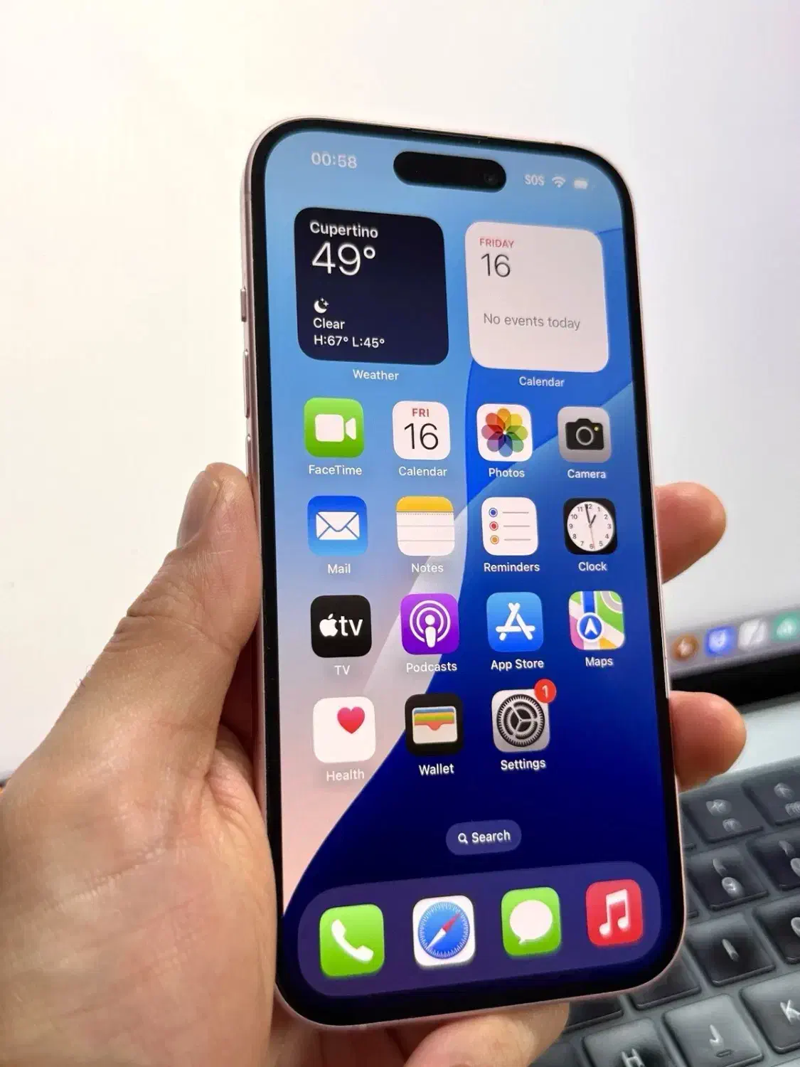 iPhone 15 Pink 128GB AT&T|موبایل|تهران, افسریه شمالی|دیوار