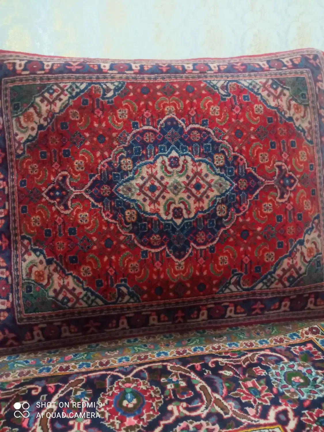 پشتی دستبافت|پشتی|اراک, |دیوار