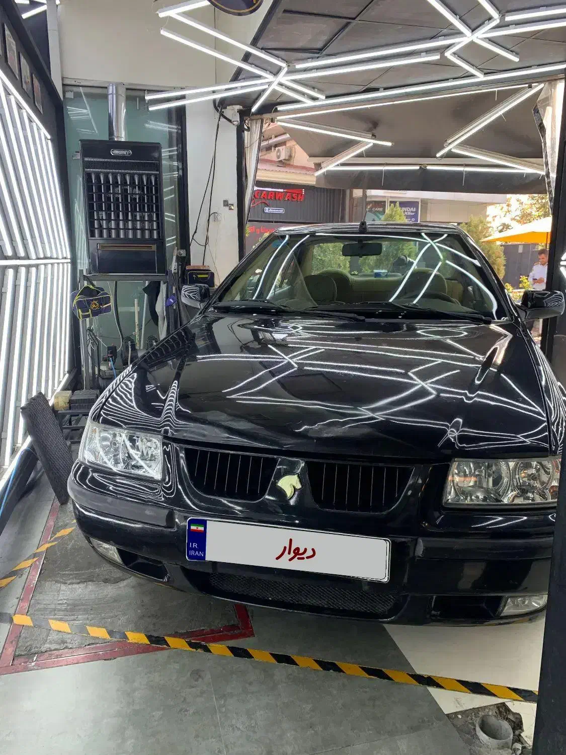 سمند مشکی مدل۸۸|خودرو سواری و وانت|تهران,  امام زاده قاسم (نیاوران)|دیوار