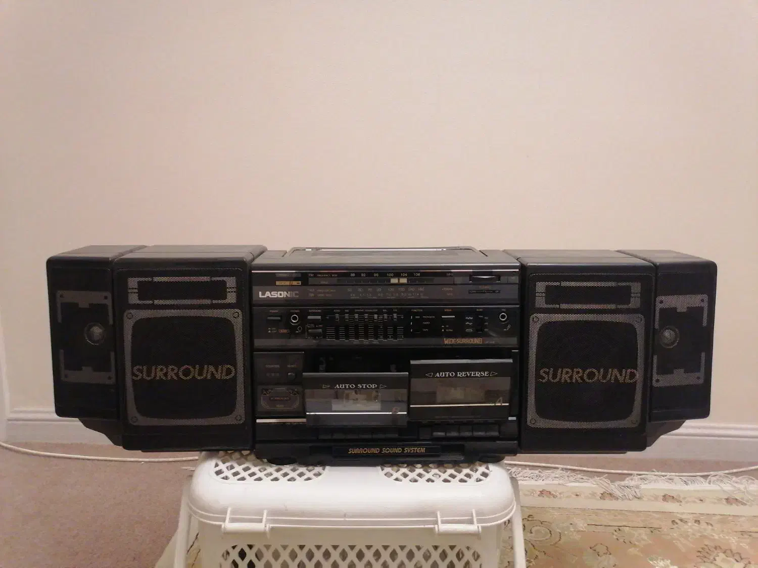 ظبط نوستالژی لاسونیک|سیستم صوتی خانگی|کرج, کارخانه قند|دیوار