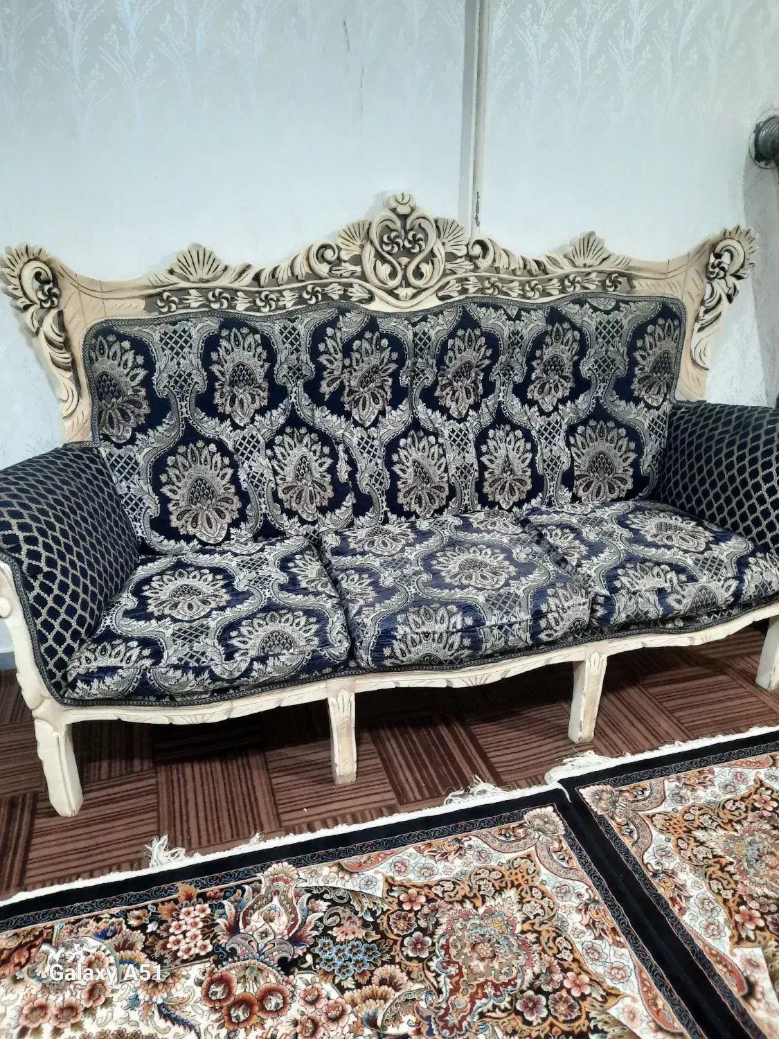 مبل نه نفره چوب|مبلمان خانگی و میز عسلی|اردبیل, |دیوار