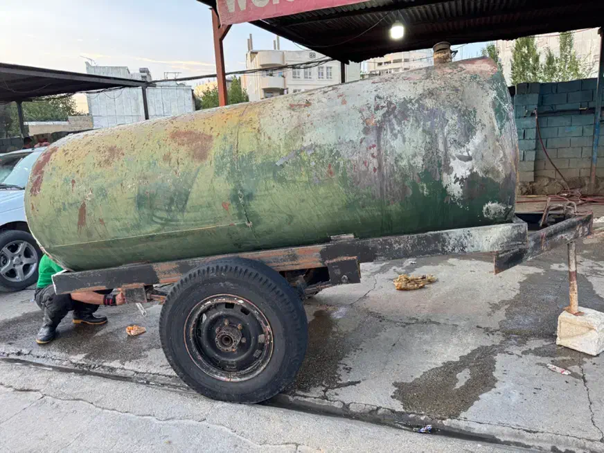 تانکر چرخدار  ورقه ۴ میل|ماشین‌آلات صنعتی|شیراز, اکبر آباد|دیوار