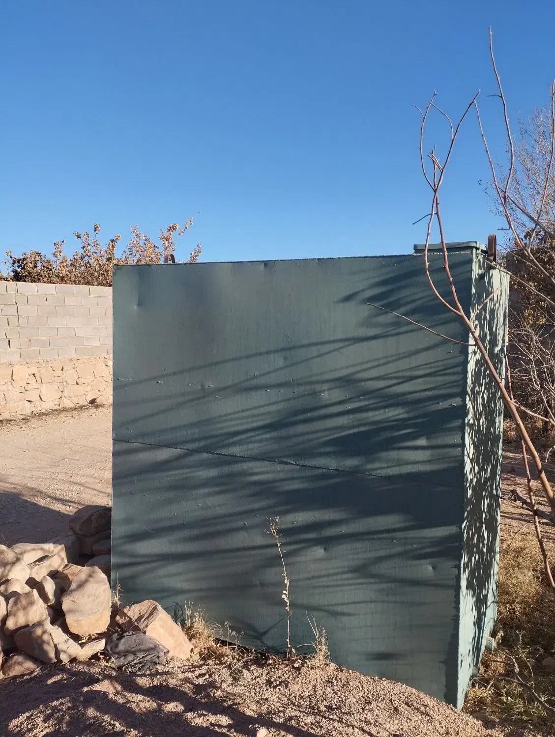 تانکر چهارگوش، 4000 لیتری، ورق ضخیم،سنگین.|مصالح و تجهیزات ساختمان|شیراز, کودیان|دیوار