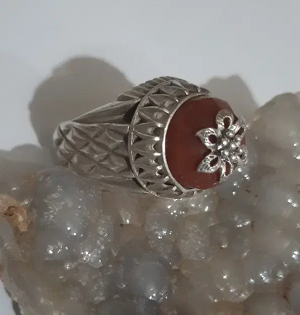 انگشتر عقیق یمنی|جواهرات|کارون, |دیوار