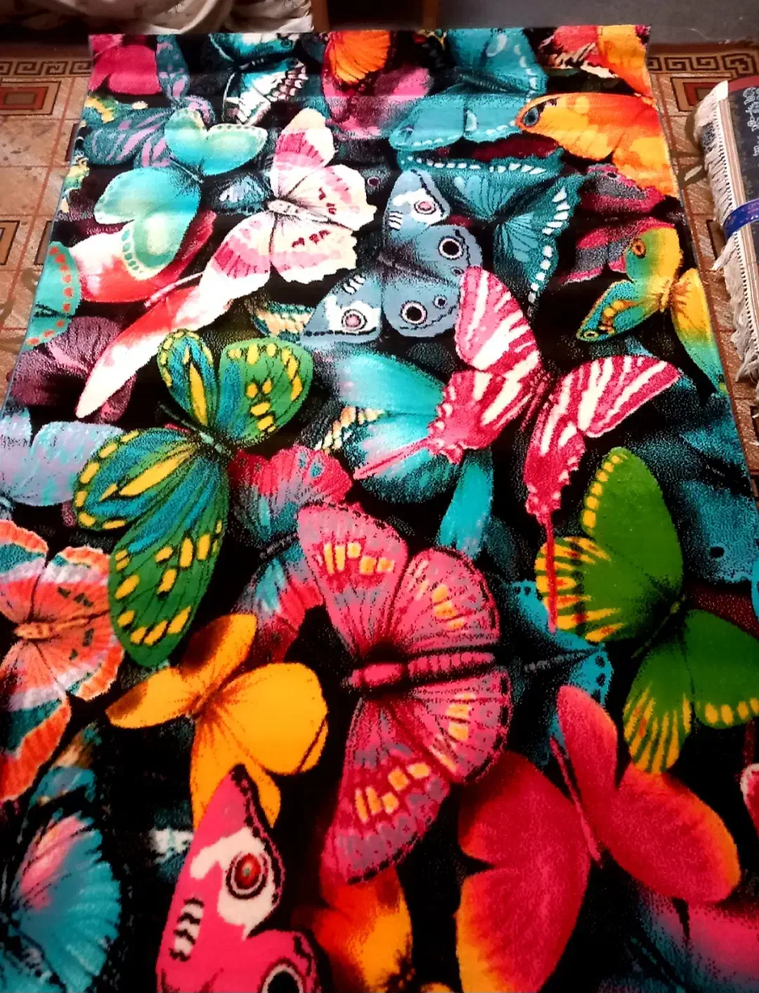 فرش فانتزی ۴متری آکبند|فرش|اردبیل, |دیوار