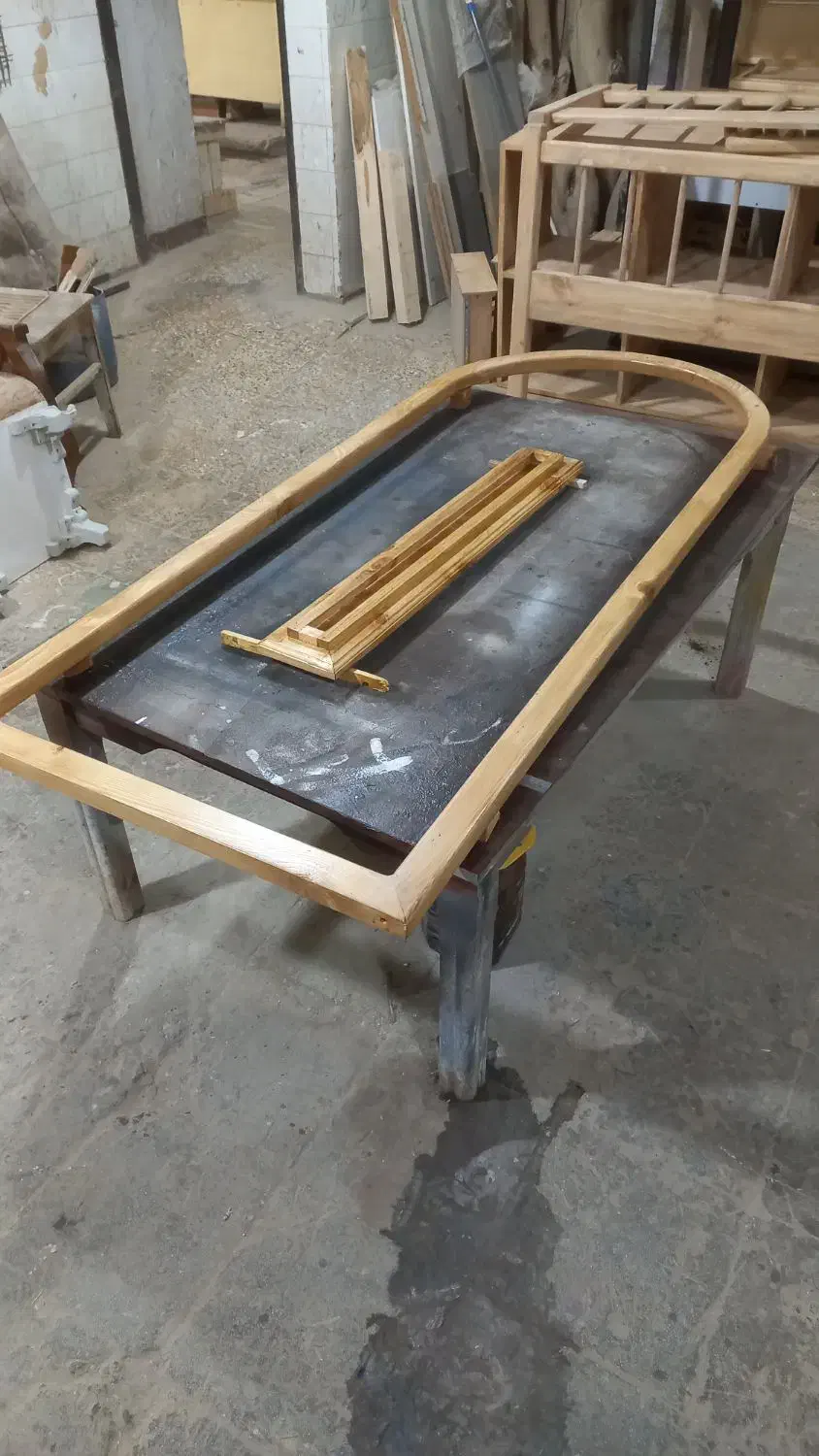 قاب آینه چوبی|آینه|مسجد سلیمان, |دیوار