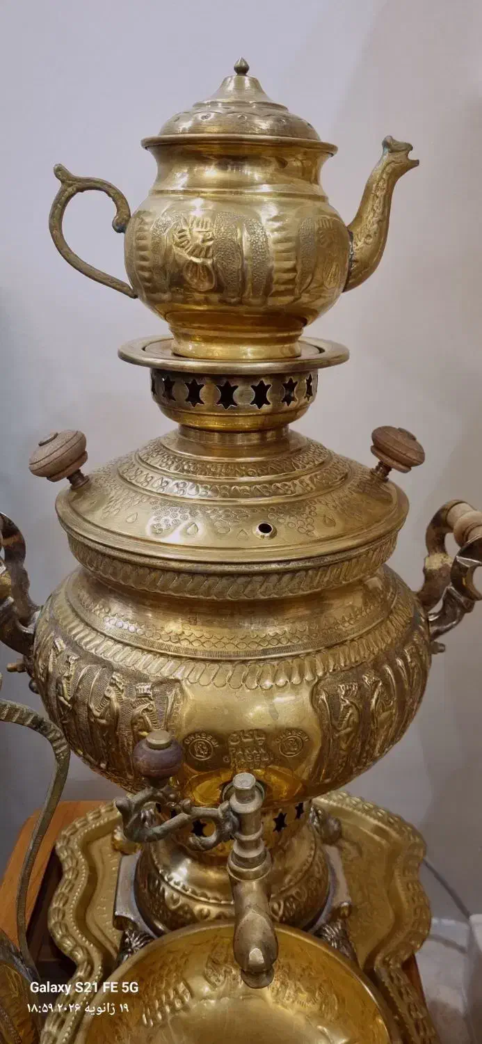 سماور زغالی|سماور، چای‌ساز، قهوه‌ساز|تهران, نبی اکرم|دیوار