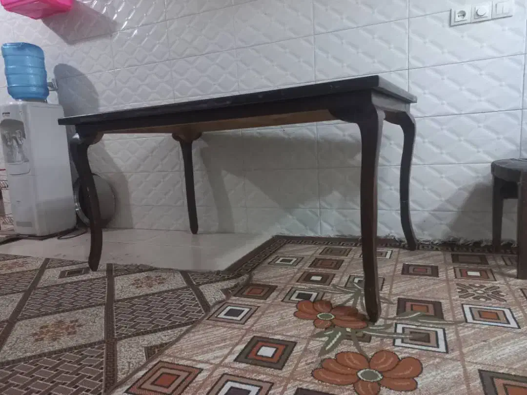 میز ناهار خوری شش نفره|میز و صندلی غذاخوری|چغادک, |دیوار