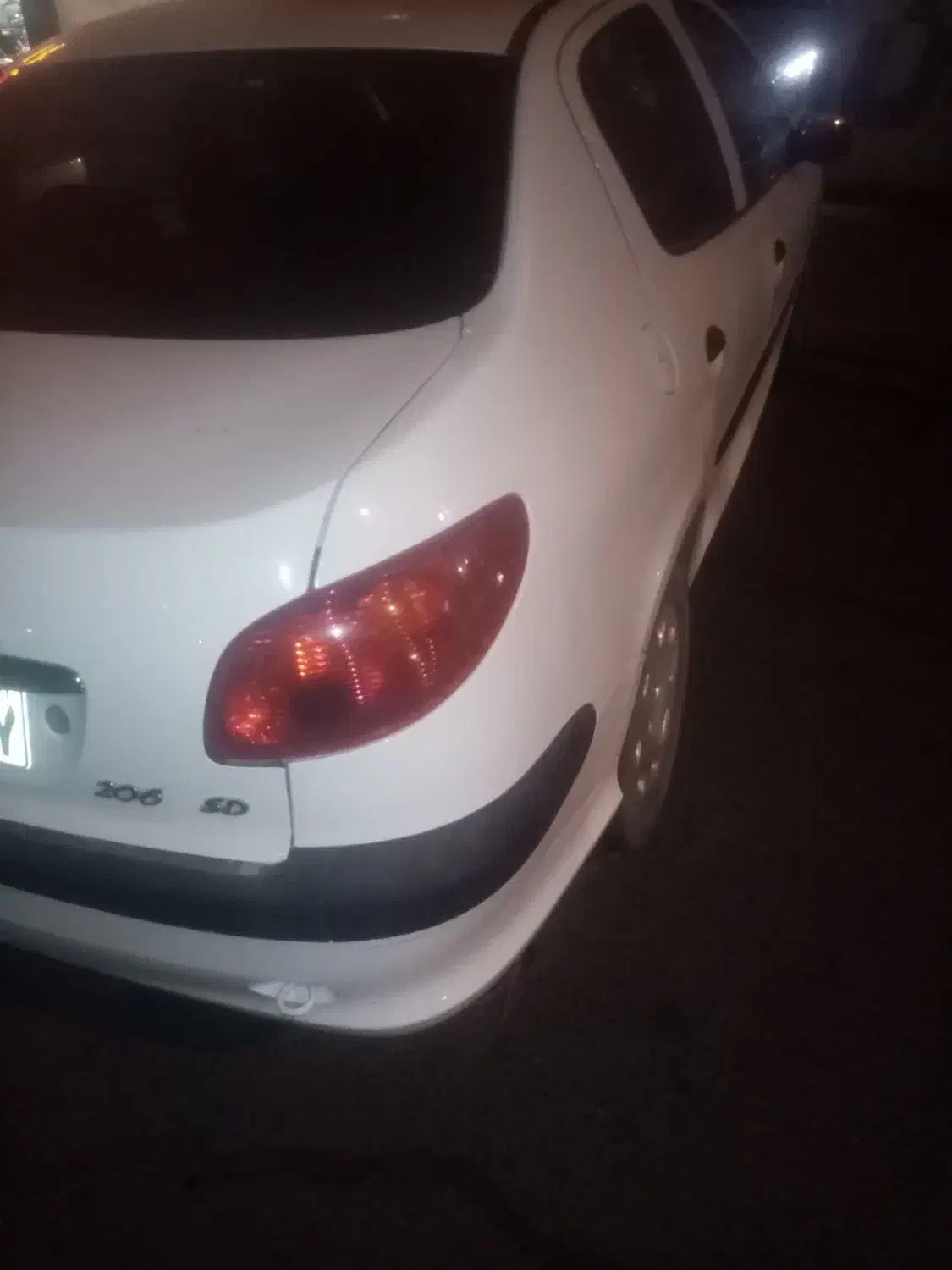 سواری 206 اس دی وی 8 tu5بی رنگ|خودرو سواری و وانت|زنجان, |دیوار