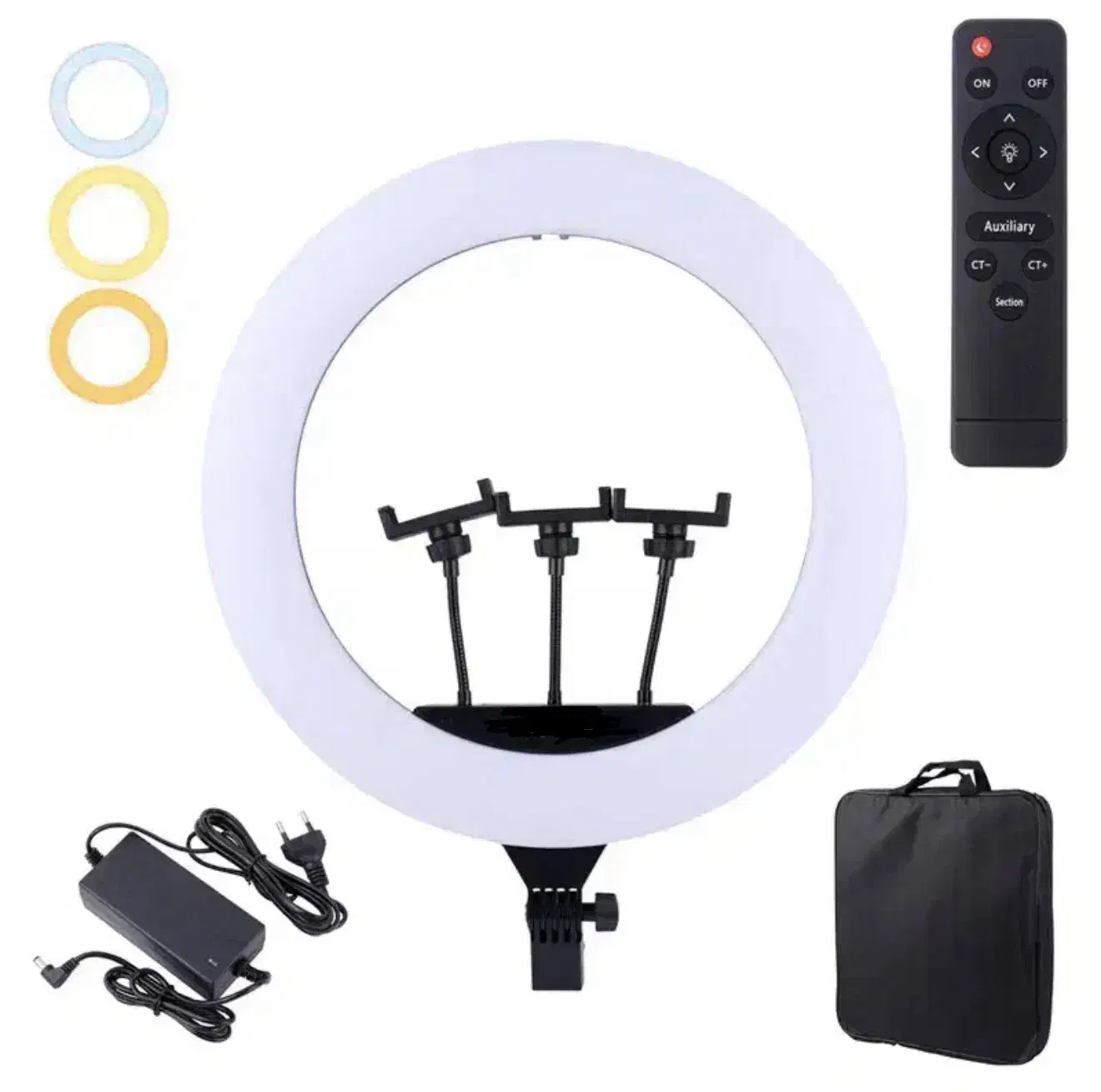 رینگ لایت بزرگ|دوربین عکاسی و فیلم‌برداری|قم, چهار مردان|دیوار