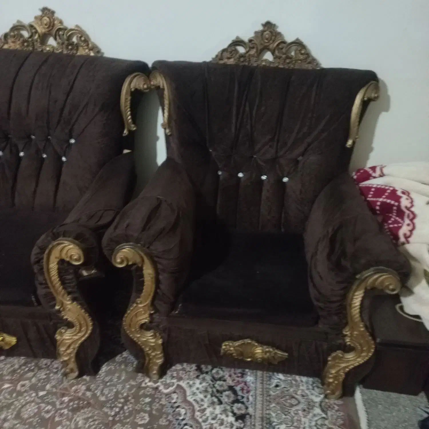 مبل ۷نفره راحتی|مبلمان خانگی و میز عسلی|چناران, |دیوار