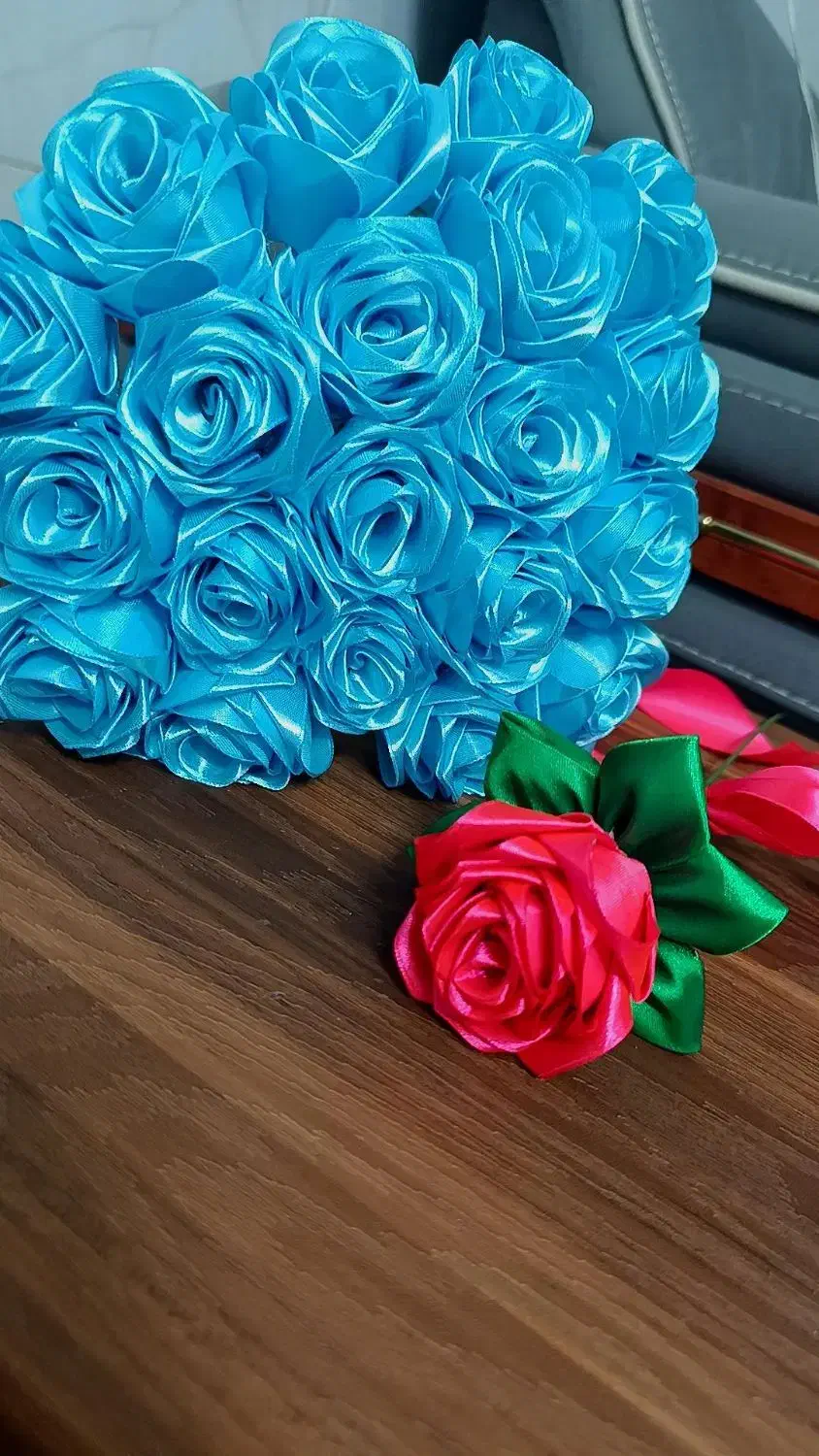 دسته گل ربانی|صنایع دستی و سایر لوازم تزئینی|اردکان, |دیوار