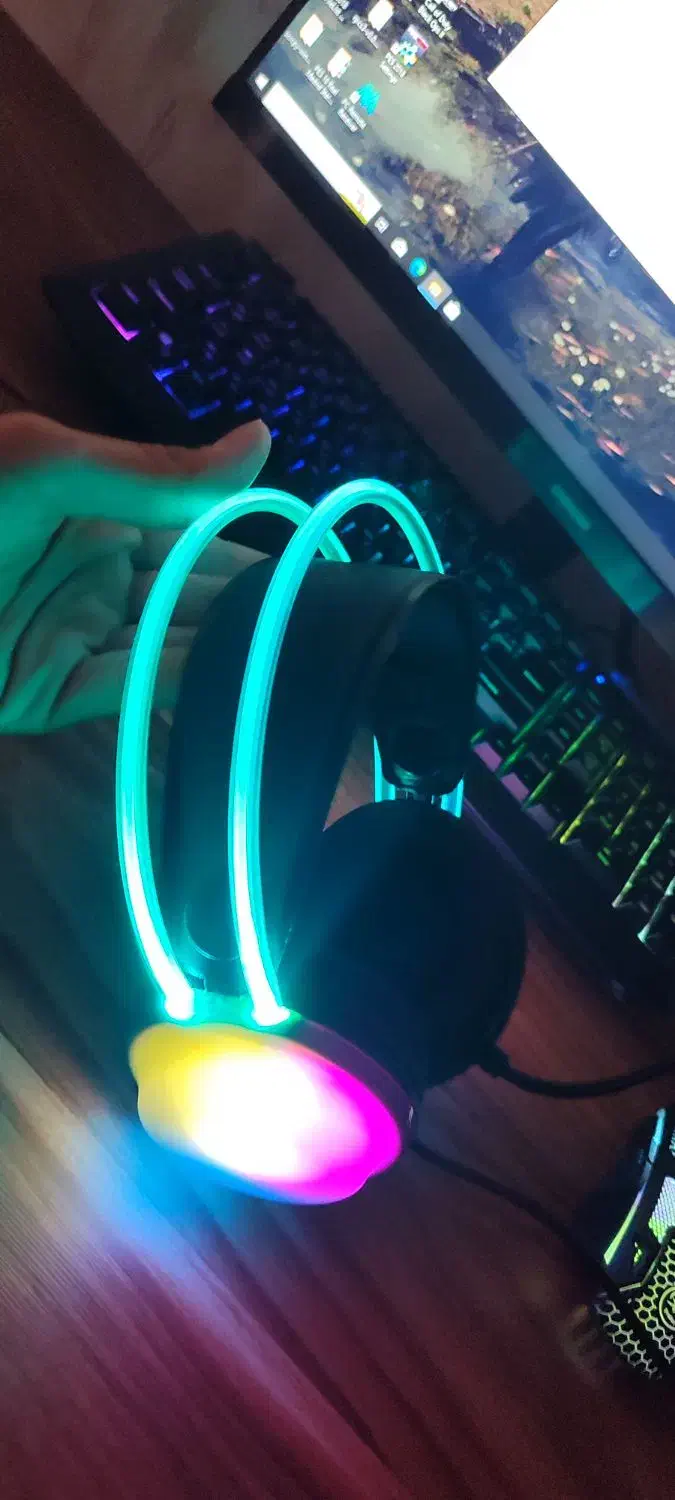 هدفون گیمینگ(معاوضه)|قطعات و لوازم جانبی رایانه|مرند, |دیوار