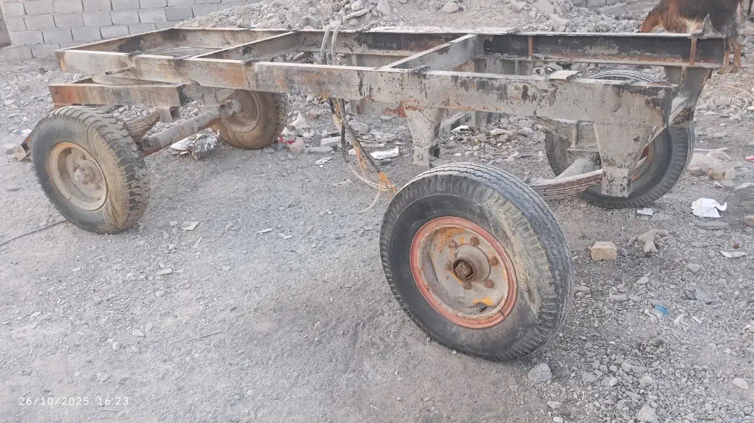 شاسی ترلی تراکتور|حراج|ایرانشهر, |دیوار