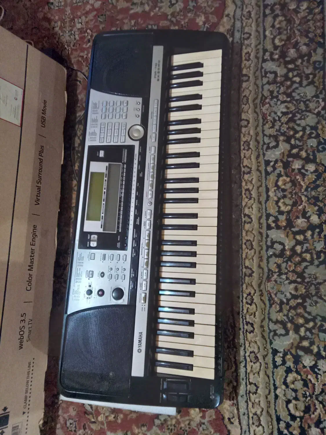 ارگ یاماها ۷۴۰  فوق العاده تمیز|پیانو، کیبورد، آکاردئون|رضوانشهر, |دیوار