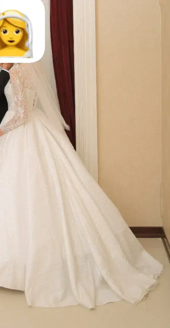 لباس عروس آستین دار|لباس|مشهد, شهید هاشمی نژاد|دیوار