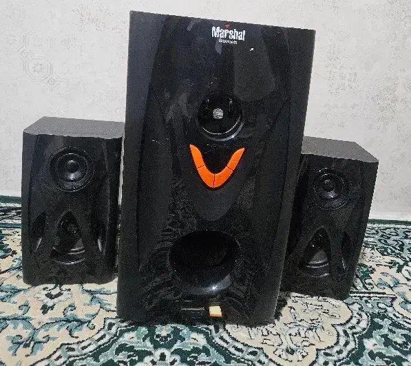 سیستم صوتی بلوتوث دار فلش خور با کیفیت مارشال|سیستم صوتی خانگی|ایلام, |دیوار