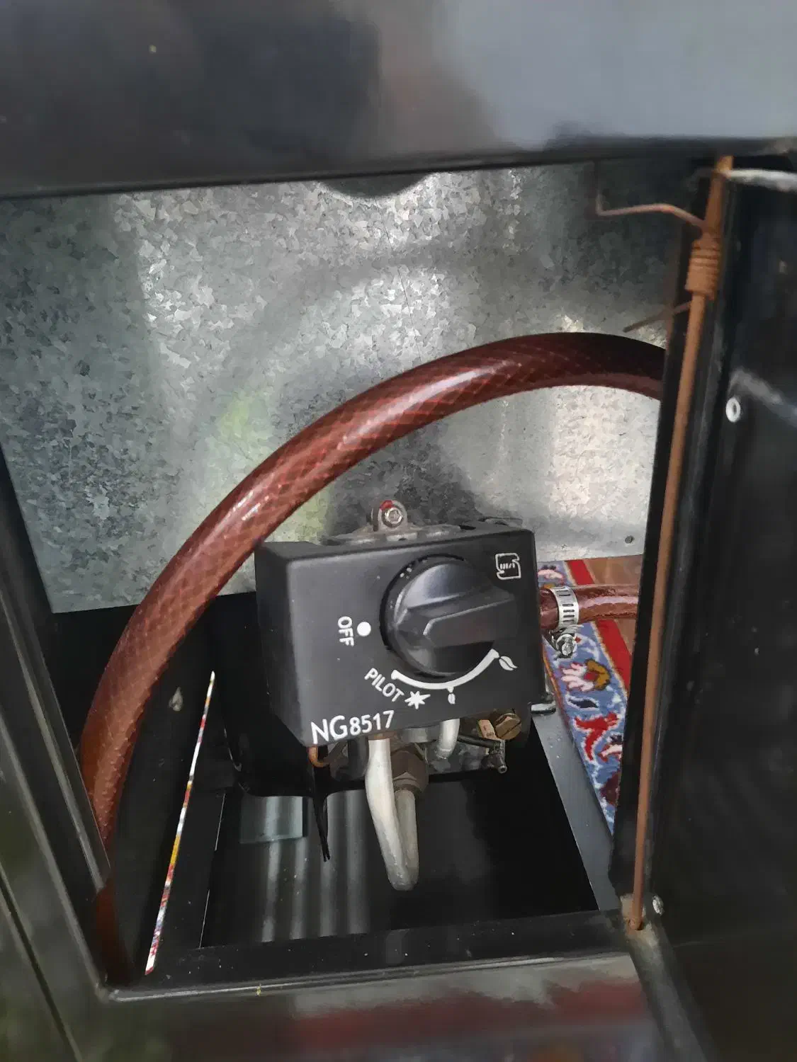 بخاری گازی نیک کالا|بخاری، هیتر، شومینه|رودسر, |دیوار