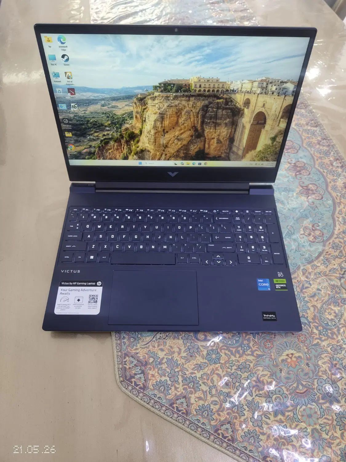 لپتاپ hp victus 15|رایانه همراه|سیرجان, |دیوار