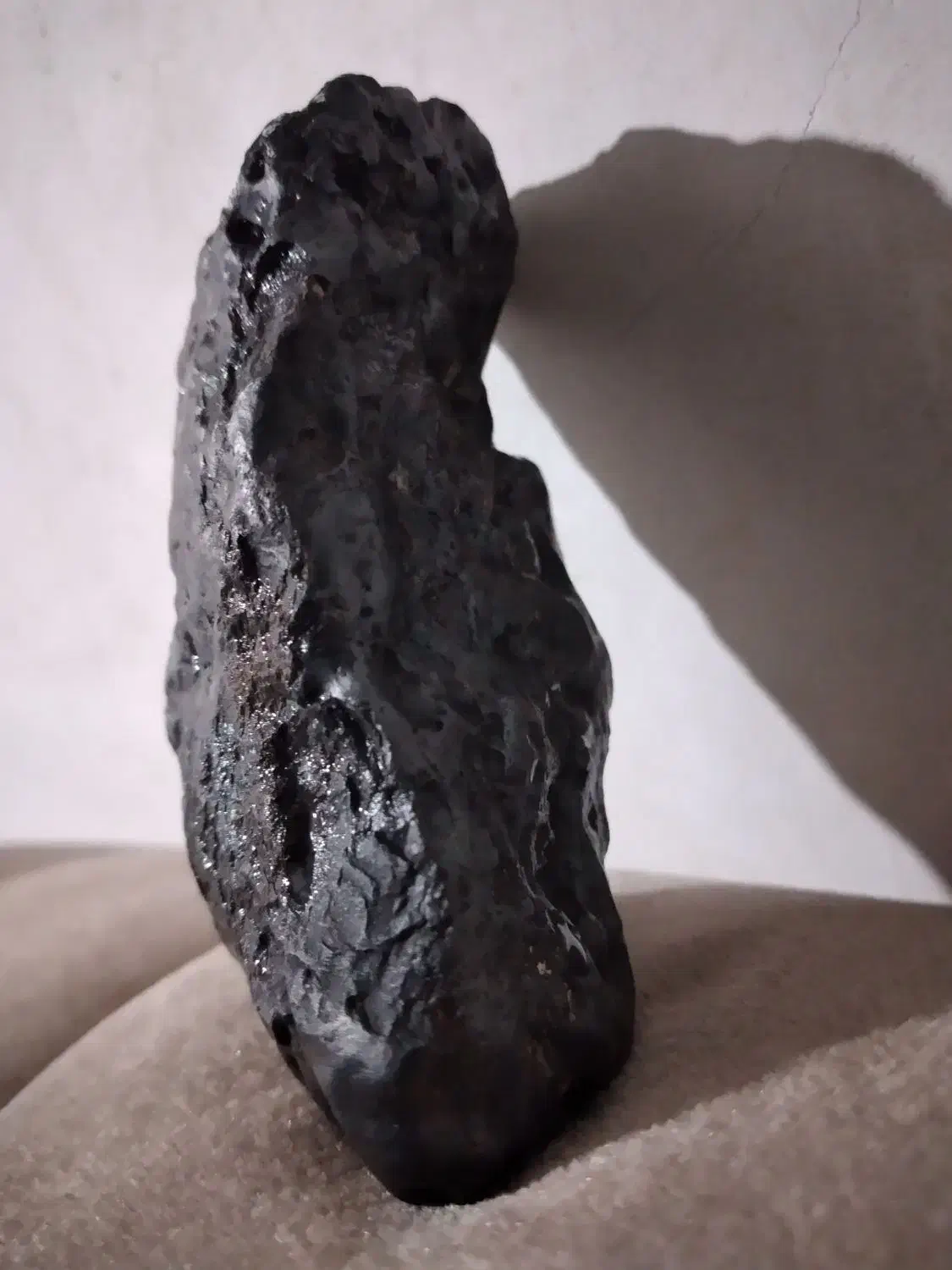 شهاب.سنگ.کندریت.اصل.|کلکسیون اشیاء عتیقه|مبارکه, |دیوار