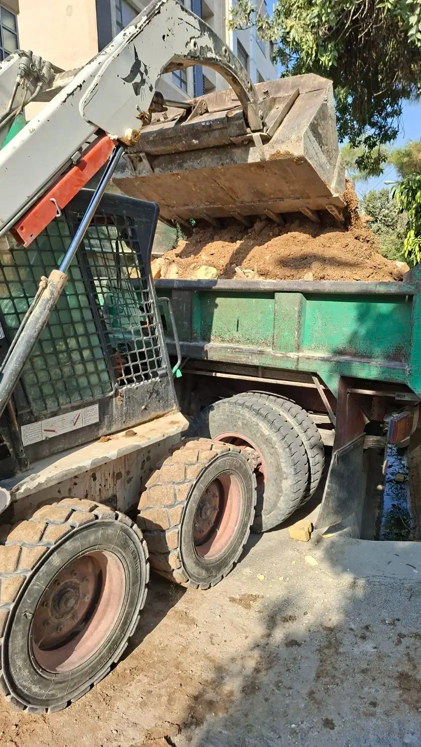 حمل ناخاله باخاور کمپرسی وبابکت وکارگر|خدمات حمل و نقل|شیراز, طلاب|دیوار