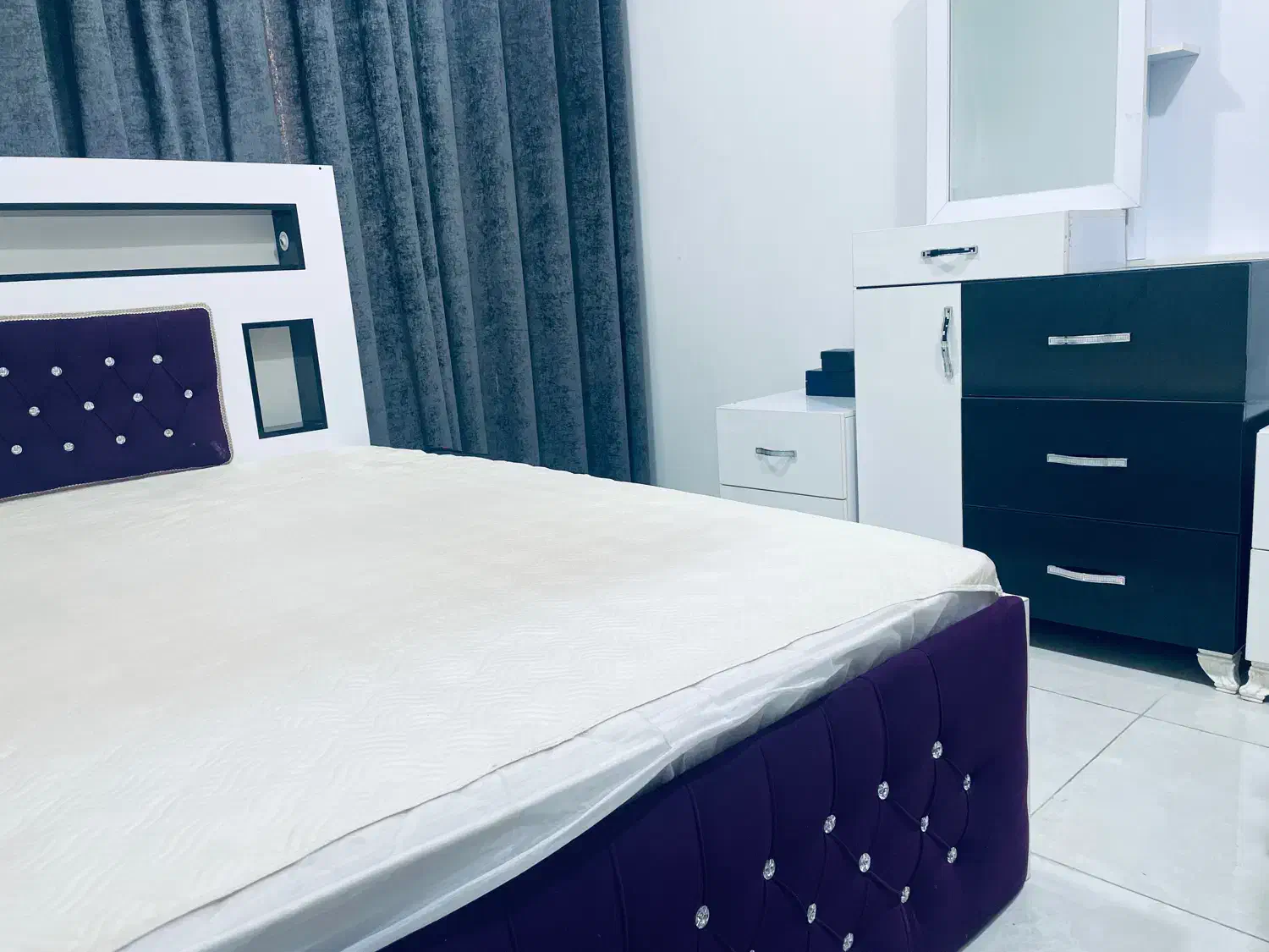 ست کامل تخت دو نفره|تخت و سرویس خواب|دزفول, |دیوار