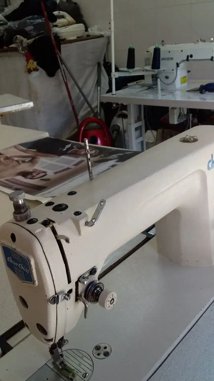 چرخ صنعتی چر چیل خیلی تمیز|چرخ خیاطی و ریسندگی|کرمانشاه, |دیوار