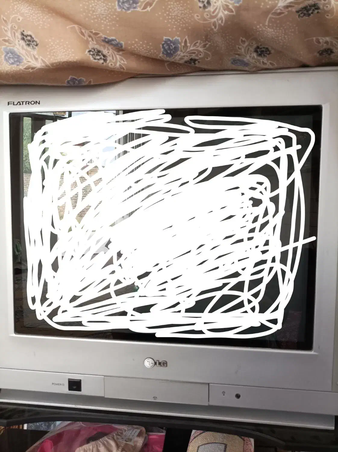 تلویزیون ال جی 21اینچ|تلویزیون و پروژکتور|آق قلا, |دیوار