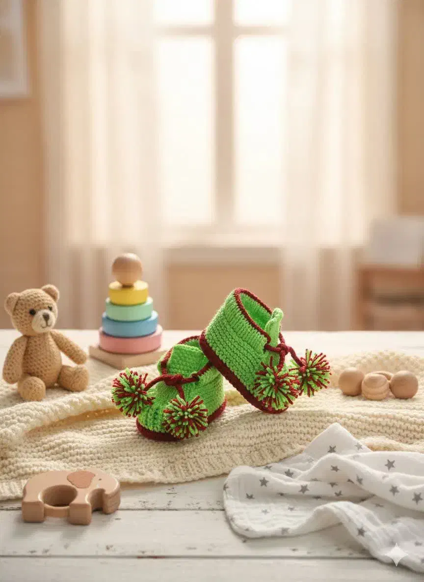 جوراب دست باف|کفش و لباس بچه|لار, |دیوار