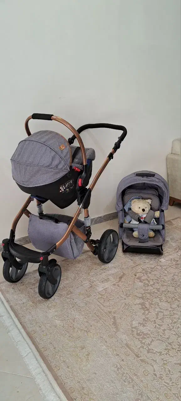 کریر و کالسکه Rolex کاملا تمیز مناسب سیسمونی|کالسکه و لوازم جانبی|اصفهان, کوی امیریه|دیوار